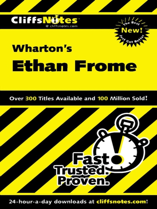 Title details for CliffsNotes on Wharton's Ethan Frome by Suzanne Pavlos - Available